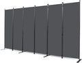 Room Divider, 6 Panel Folding Privacy Screens by CHOSENM