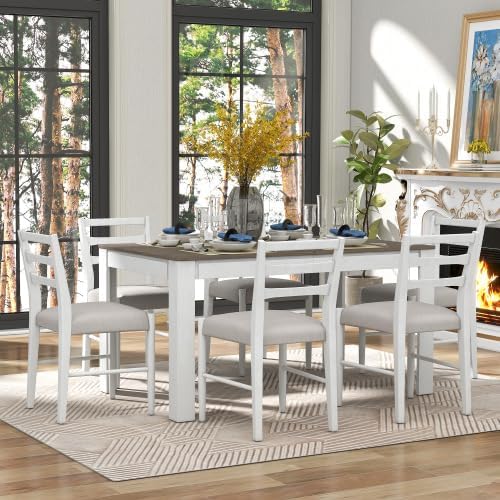 SogesHome 7-Piece Dining Table Set - Image 2