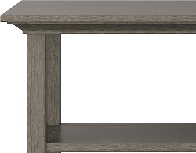 SIMPLIHOME Redmond SOLID WOOD 54 inch Wide Transitional Console Sofa Table in - Image 6