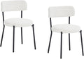 AWQM Dining Chairs Set of 2, Mid-Century Modern Kitchen Dining Room Chairs by AWQM