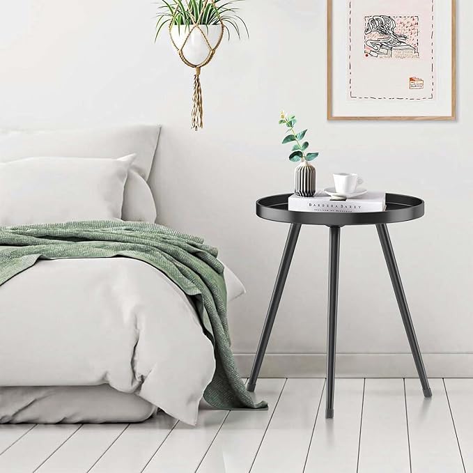 Stylish Round End Table - Image 2