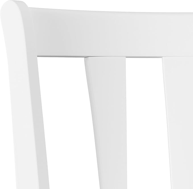 HILLSDALE Presque ISLE Wood BAR Height Swivel Stool White - Image 10