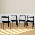 Grain & Grove Davie Dining Room Chairs Set of 4, Solid Wood Modern Kitchen Chair by GrainGrove