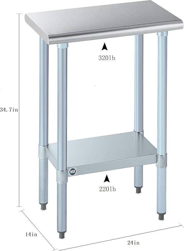 ROCKPOINT Stainless Steel Table - Image 3