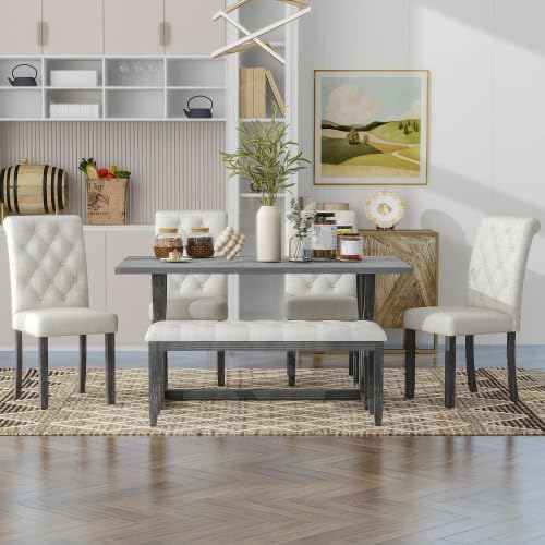 SogesHome 6-Piece Dining Table Set - Image 8
