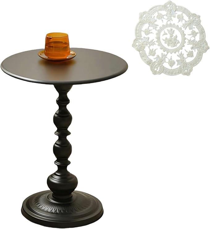 Round Side Table，Accent Table，Small end Table，Living Room Tables，Drink by OINKSAAK