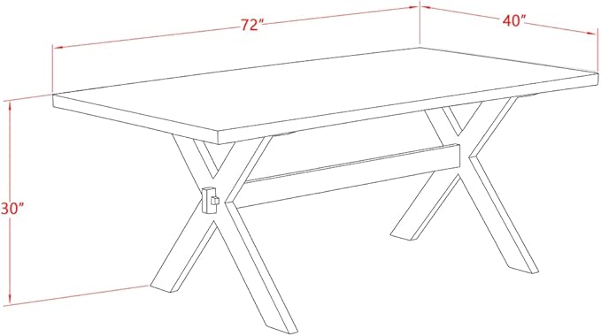 East West Furniture X627MZ650-5 5 Piece Dinette Set Includes a Rectangle Dining - Image 14