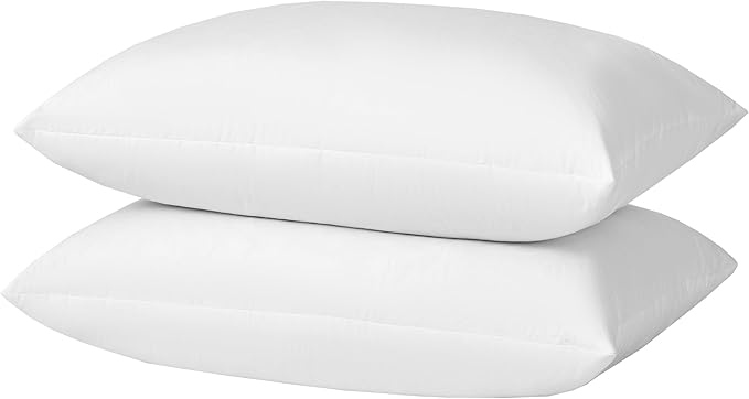 Goose Feathers and Down Pillows, Cotton Cover, Bed Sleeping Hotel Collection by basic+home