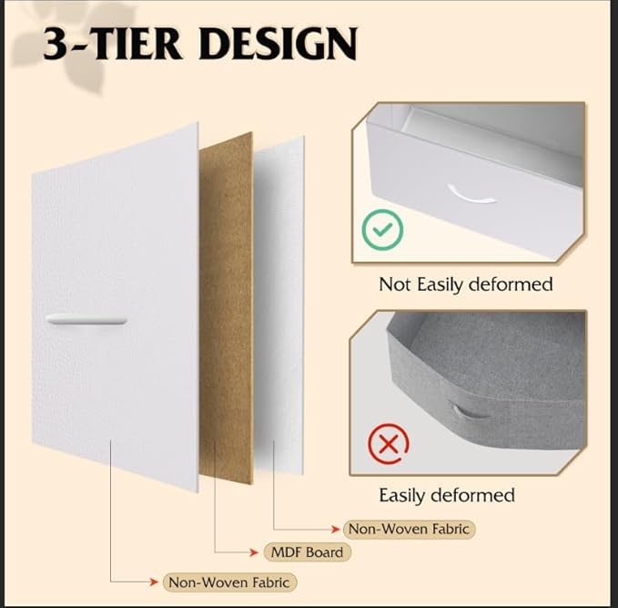 WLIVE Night Stand Set 2, Nightstands - Image 7