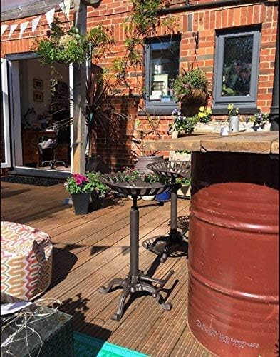 LOKKHAN Rustic Industrial Bar Stool - Image 5