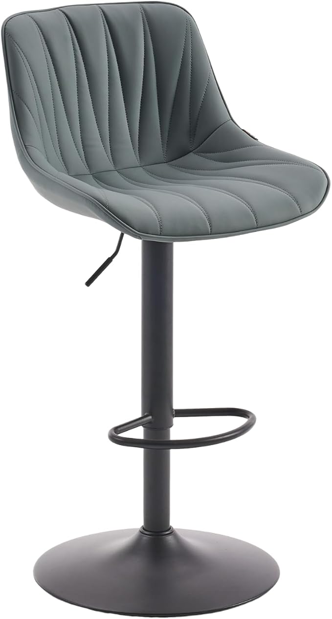 YOUNIKE Bar Stools Set of 2 for Kitchen Island, Adjustable Bar Stool - Image 3