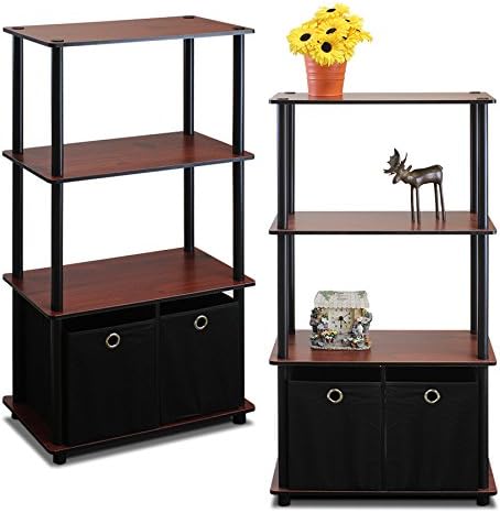 Furinno Go Green 4-Tier Multipurpose Storage Rack Shelving Unit - Image 9