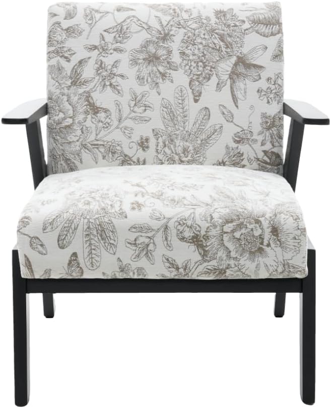 GDFStudio Aogex Accent Chair, Upholstered Club Chair, Printed Design Armchair - Image 8