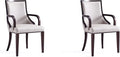 Manhattan Comfort Grand Faux Leather Dining Chairs by ManhattanComfort