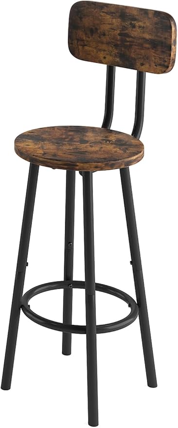 5-Piece Bar Table and Chairs Set, 43.3'' Pub Table Set Modern Small Table and - Image 8