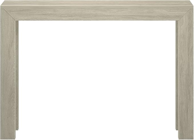 Plank+Beam Modern Solid Wood Console Table, 46.25 Inch, Sofa Table, Narrow - Image 5