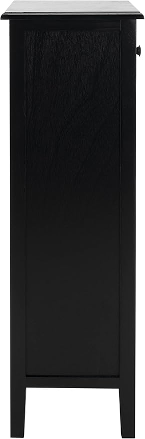 SAFAVIEH American Homes Collection Michaela Distressed Black Side Table - Image 7