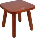 BEE&OAK Wooden Step Stools for Adults, Solid Rubber Wood Non-Slip Step Foot by Unknown