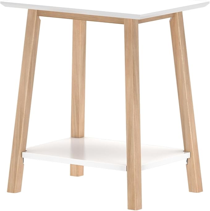 Plank+Beam Wooden Side Table - Image 4