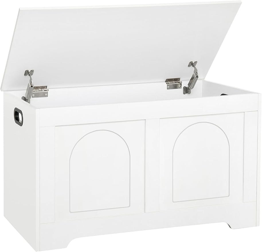DINZI LVJ Storage Chest, 31.5”Wooden Toy Box by DINZILVJ