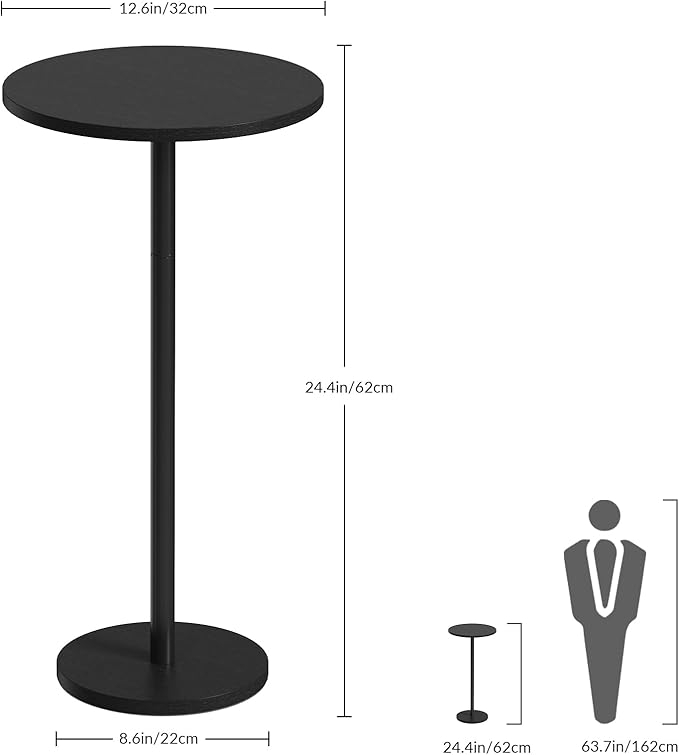 Small Round Side Table, Drink Tables - Image 2