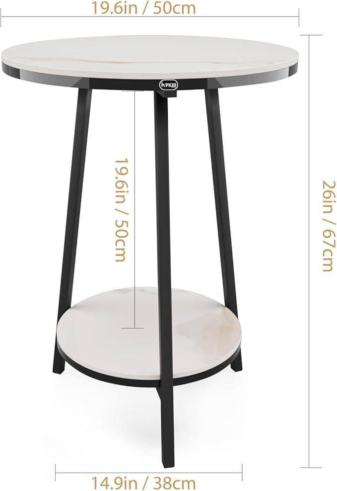 Side Table - Sintered Stone End Couch Table - Waterproof - Image 2