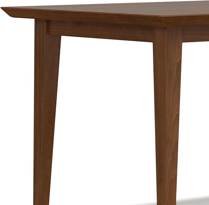 SIMPLIHOME Colby Dining Table, Solid Wood Walnut Veneer in Walnut, 60 x 36 - Image 7
