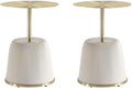 Manhattan Comfort Anderson Modern 15.75" Round End Tables 1.0 by ManhattanComfort