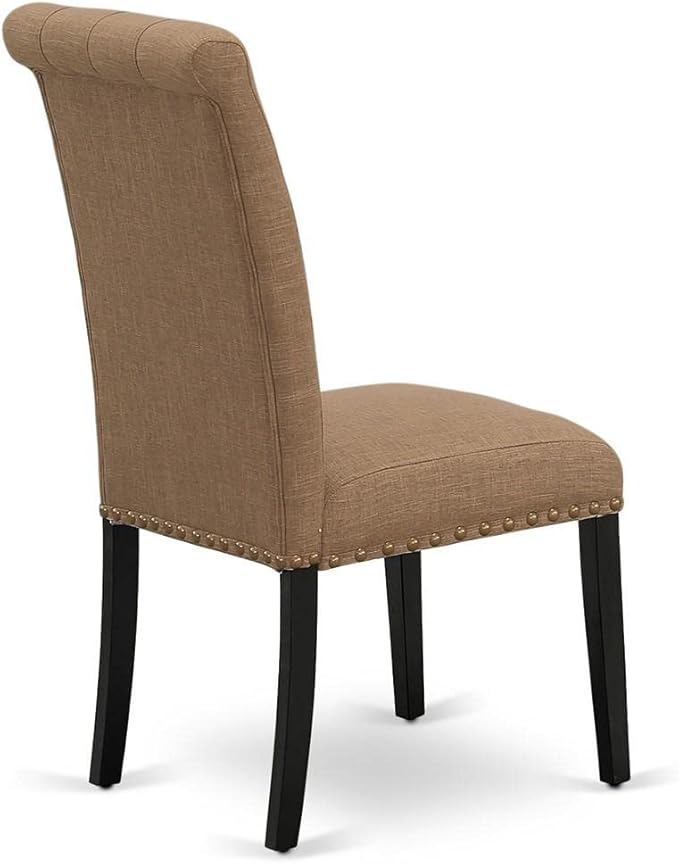 East West Furniture BRP1T17 Bremond Parson Dining Room Chairs - Image 7