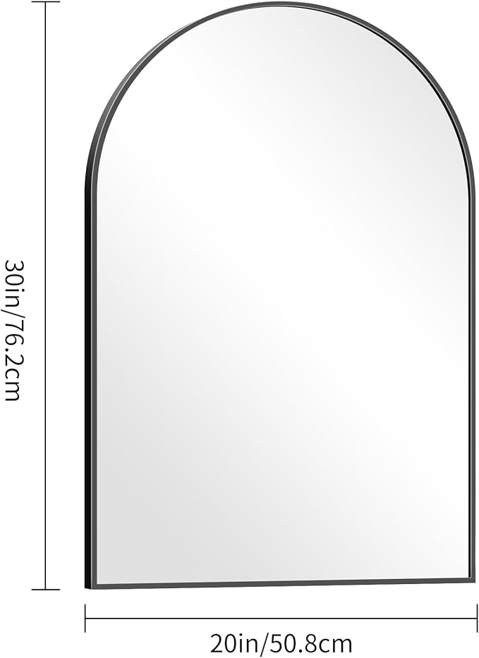 Arched Mirror, Wall Mounted Mirrors Decor Modern Dresser Mirror - Image 6