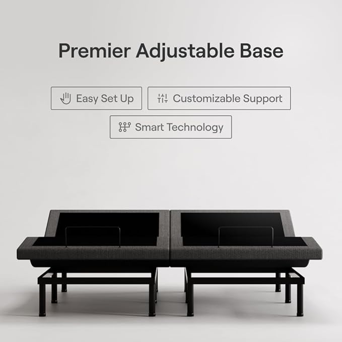 Nectar Ultra Twin XL Adjustable Base & 15” Mattress - Image 2