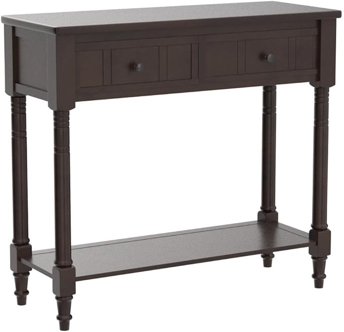Merax Modern Wood Narrow Console Table - Image 5