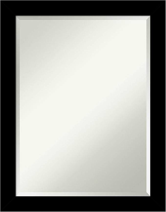 Amanti Art Black Bathroom Mirror by AmantiArt