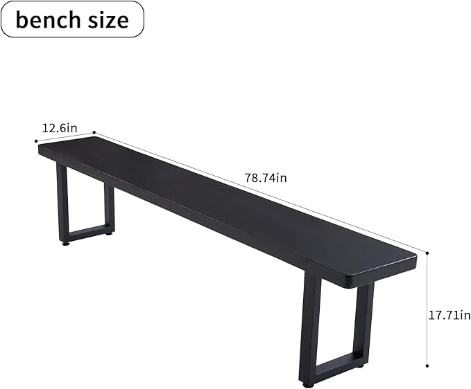 Modern Solid Wood Dining Table - Image 3