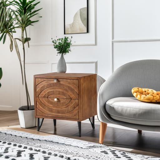 COSIEST Vintage Nightstand - Image 6