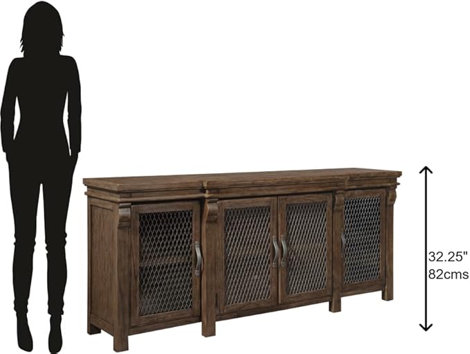 Hekman Furniture Entertainment Center Wexford Finish, Antique Pewter Wire - Image 2