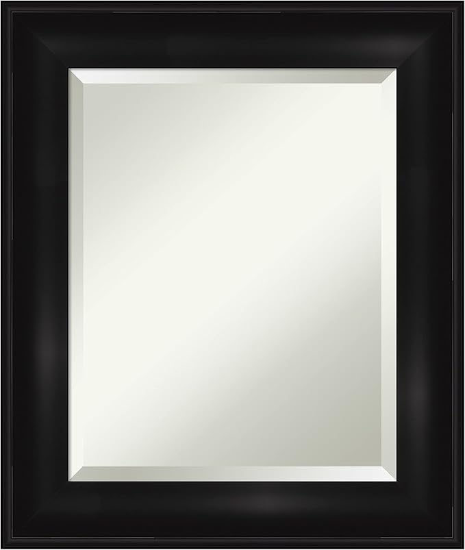 Amanti Art Black Bathroom Mirror by AmantiArt
