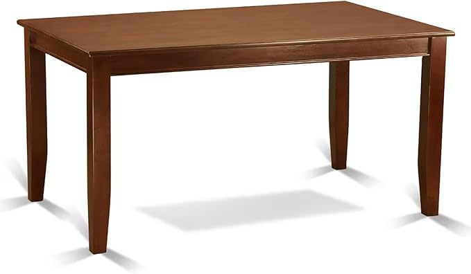 East West Furniture DUCL6-MAH-C 6 Piece Kitchen Table & Chairs Set Contains a - Image 3