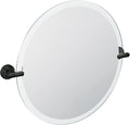 Moen DN0792BL Iso 22-Inch x 22-Inch Frameless Pivoting Bathroom Tilting Mirror by Moen