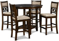 New Classic Furniture Gia 5-Piece Round Counter Height Set by NewClassicFurniture