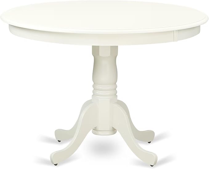 East West Furniture HLAD5-LWH-LC 5 Piece Dinette Set - Image 3