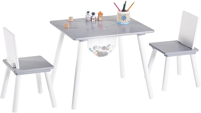 VECELO Activity Table and 2 Chair Set - Image 7