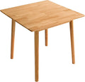 DELAVIN 29.5" Solid Wood Dining Table, Modern Small Dining Table, Square by DELAVIN