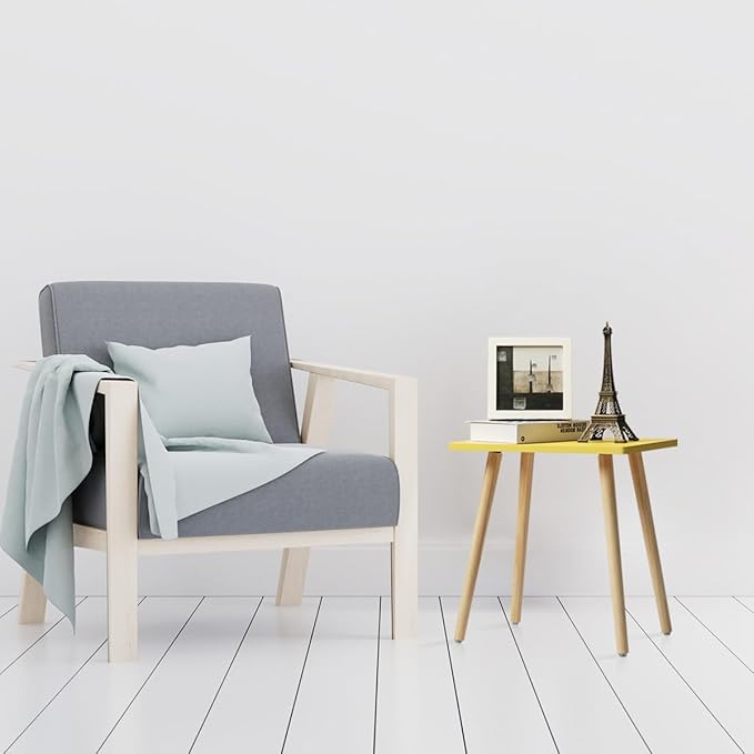 FORAOFUR Side Tables Living Room Set of 2, Small Wooden Table Accent Table - Image 2