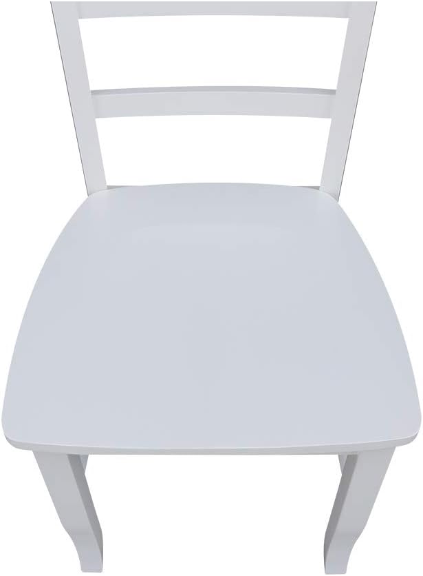 International Concepts Set of Two Madrid Ladderback Dining Chairs - Image 8