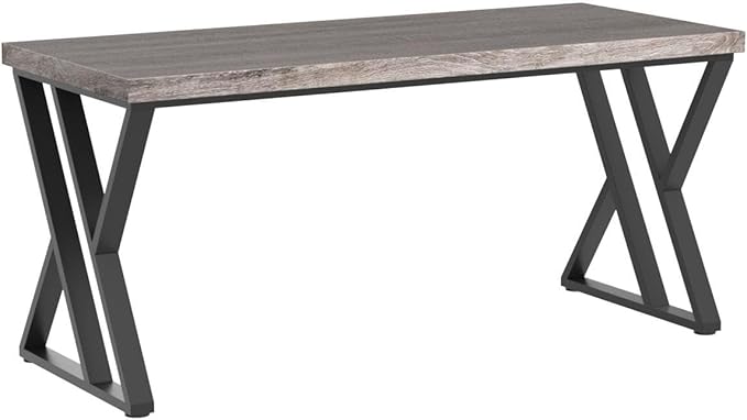 Tribesigns Writing Computer Desk, 55 inch Heavy Duty Study Desk - Image 4