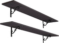 DINZI LVJ Long Wall Shelves, 55.1" Large Floating Shelves Set of 2, Wide by DINZILVJ