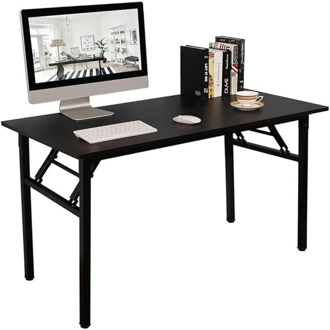 DlandHome 47 inches Folding Table Computer Desk Portable Activity Conference - Image 9