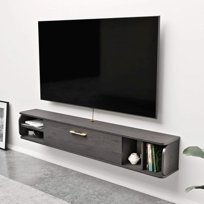 Floating TV Unit, Floating Shelves - Image 3