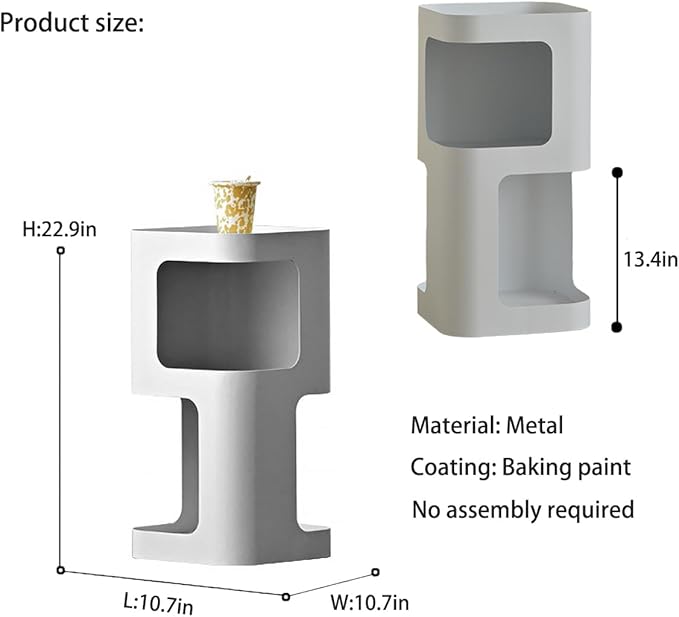 Modern Side Table, Small end Table - Image 3